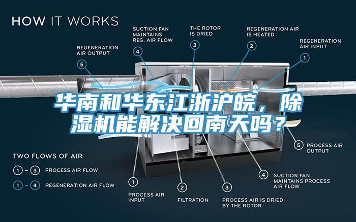 華南和華東江浙滬皖，除濕機能解決回南天嗎？