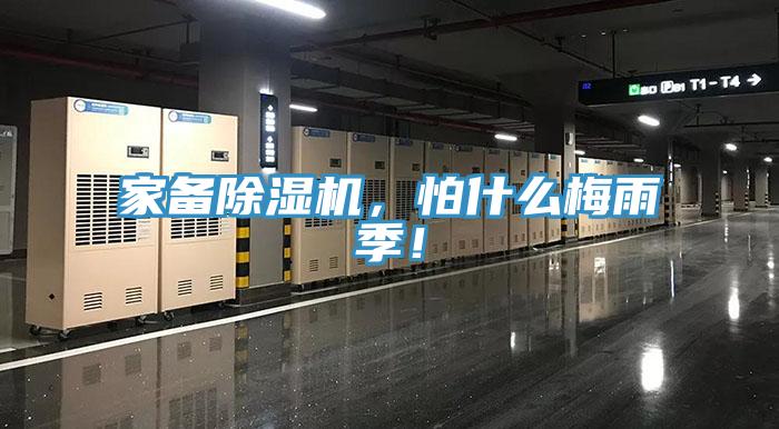 家備除濕機，怕什么梅雨季！