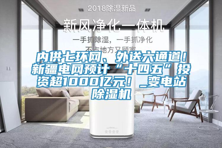 內供七環網、外送六通道！新疆電網預計“十四五”投資超1000億元！_變電站除濕機