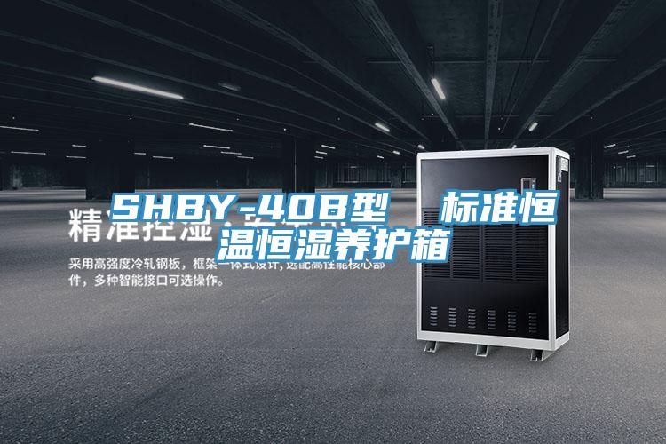 SHBY-40B型  標準恒溫恒濕養護箱