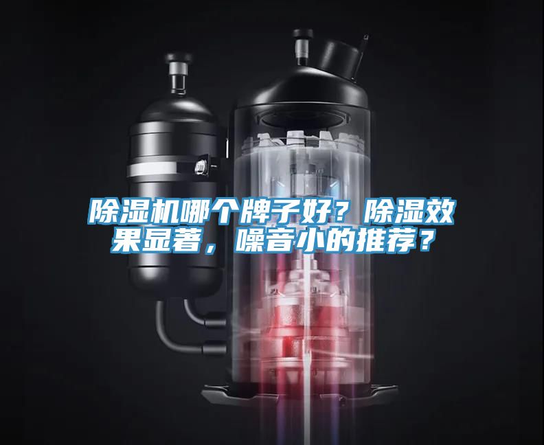 除濕機哪個牌子好？除濕效果顯著，噪音小的推薦？