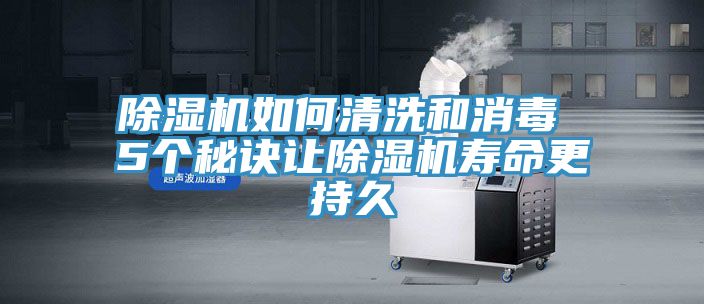 除濕機如何清洗和消毒 5個秘訣讓除濕機壽命更持久